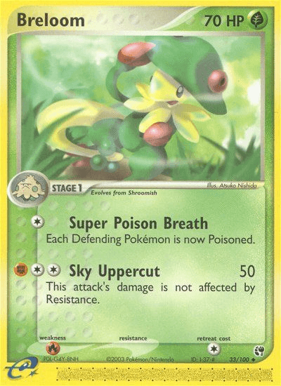 Breloom — Sandstorm #33
