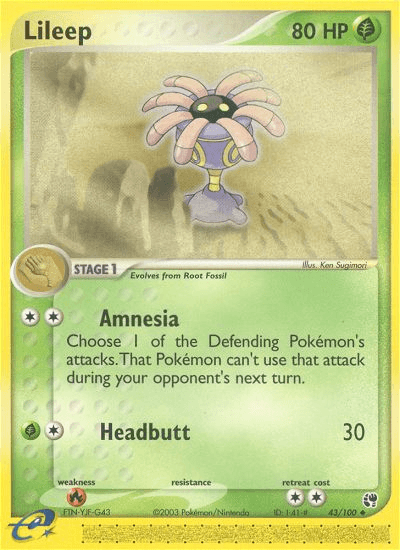Lileep — Sandstorm #43