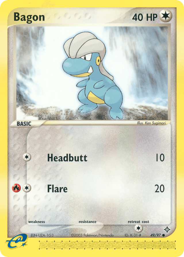 Bagon — Dragon #49