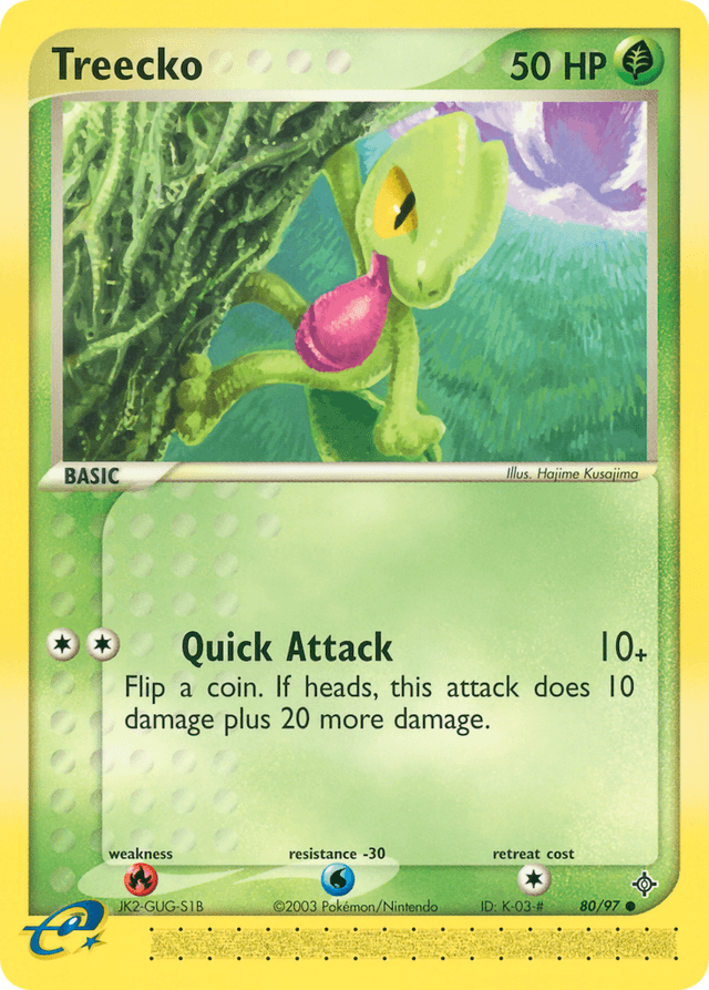Treecko — Dragon #80