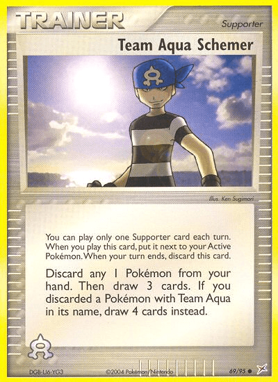 Team Aqua Schemer — Team Magma vs Team Aqua #69