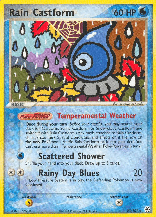 Rain Castform — Hidden Legends #23