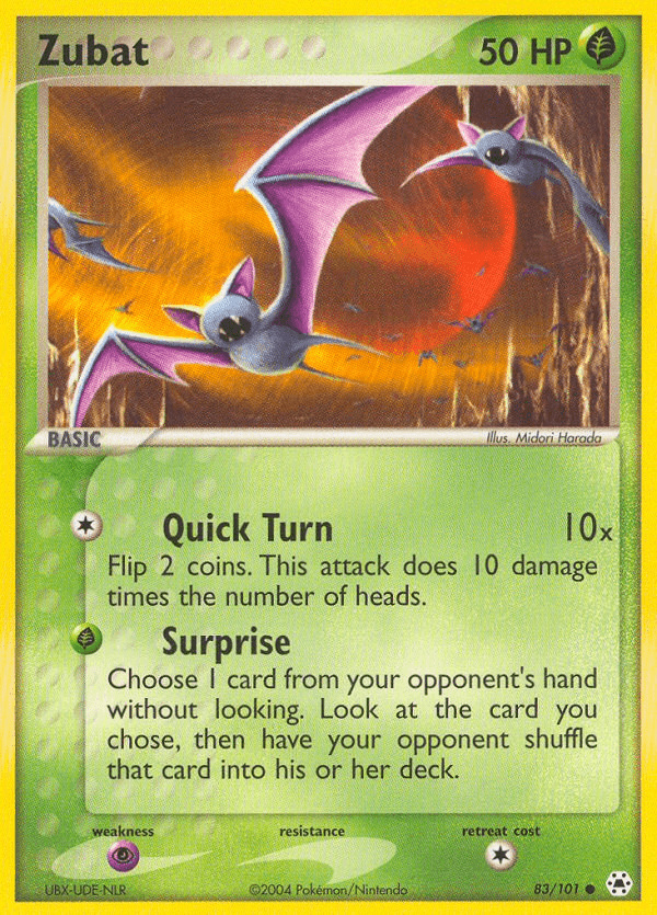 Zubat — Hidden Legends #83