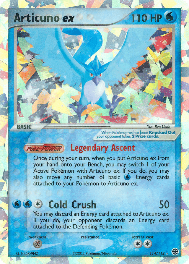 Articuno ex — FireRed & LeafGreen #114