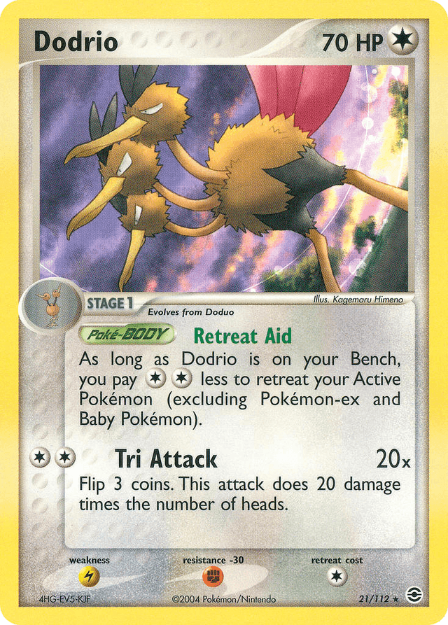 Dodrio — FireRed & LeafGreen #21