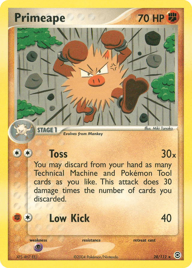 Primeape — FireRed & LeafGreen #28