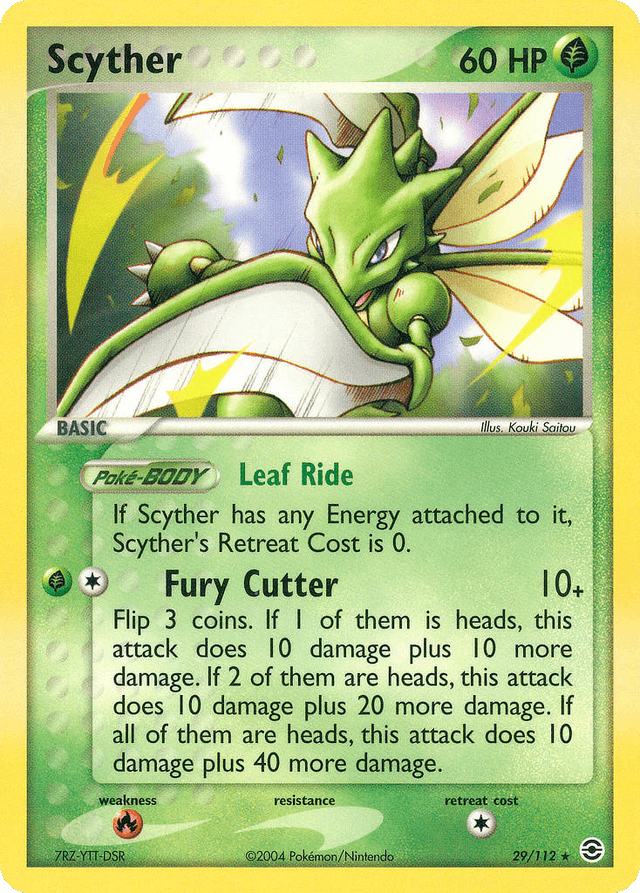 Scyther — FireRed & LeafGreen #29
