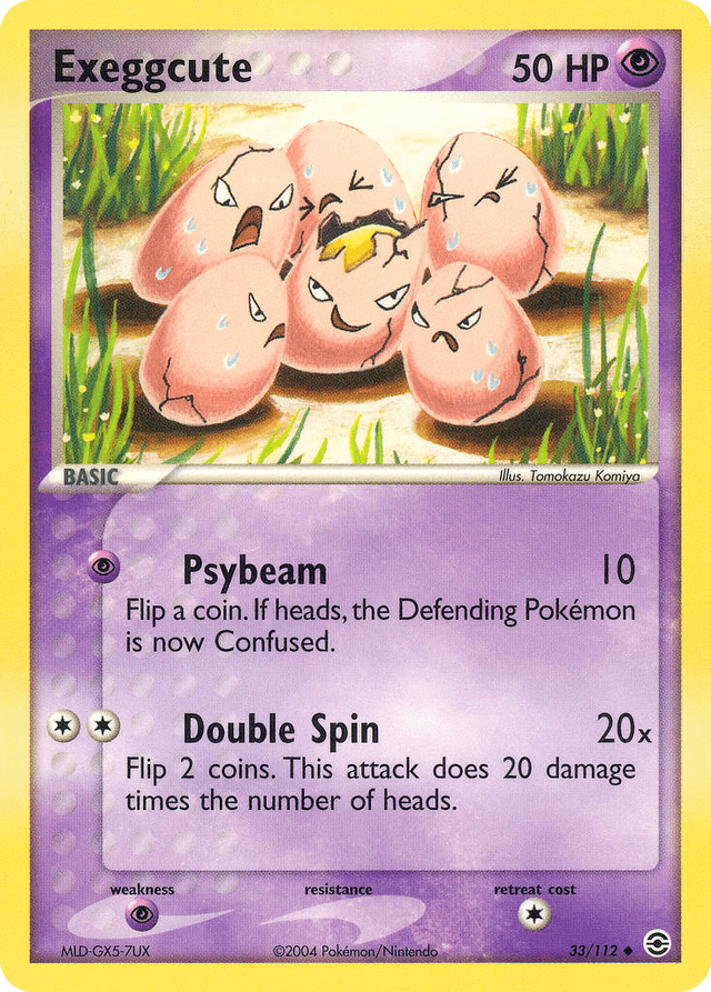 Exeggcute — FireRed & LeafGreen #33