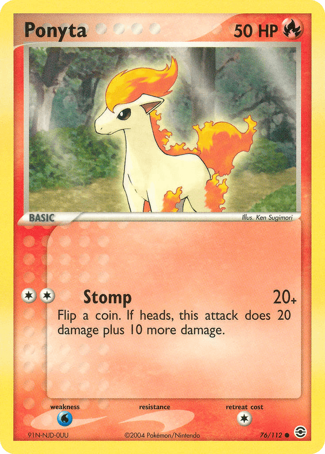 Ponyta — FireRed & LeafGreen #76