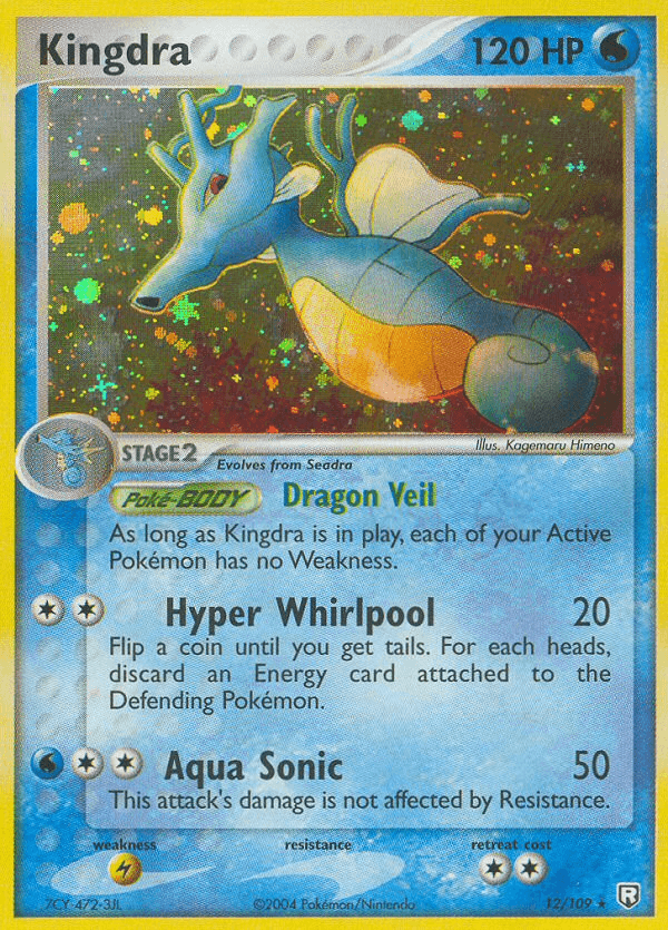 Kingdra — Team Rocket Returns #12