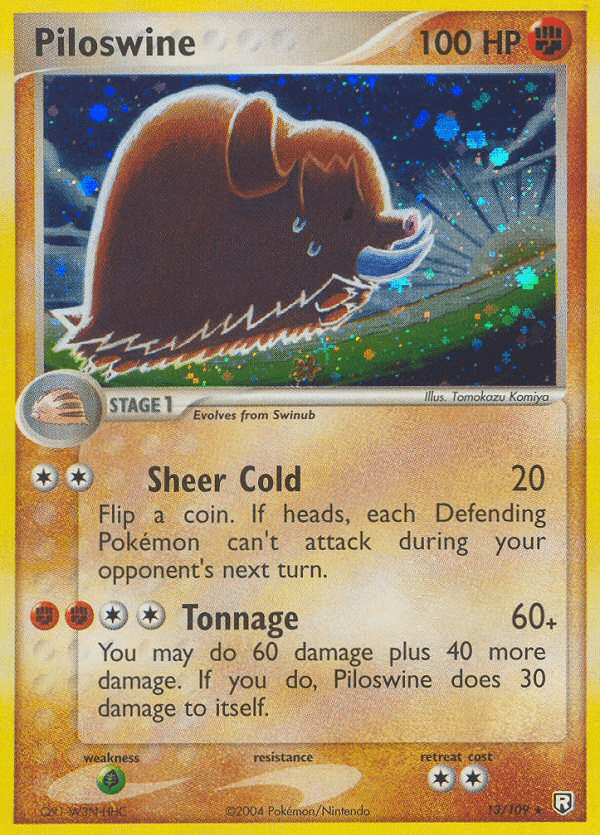 Piloswine — Team Rocket Returns #13