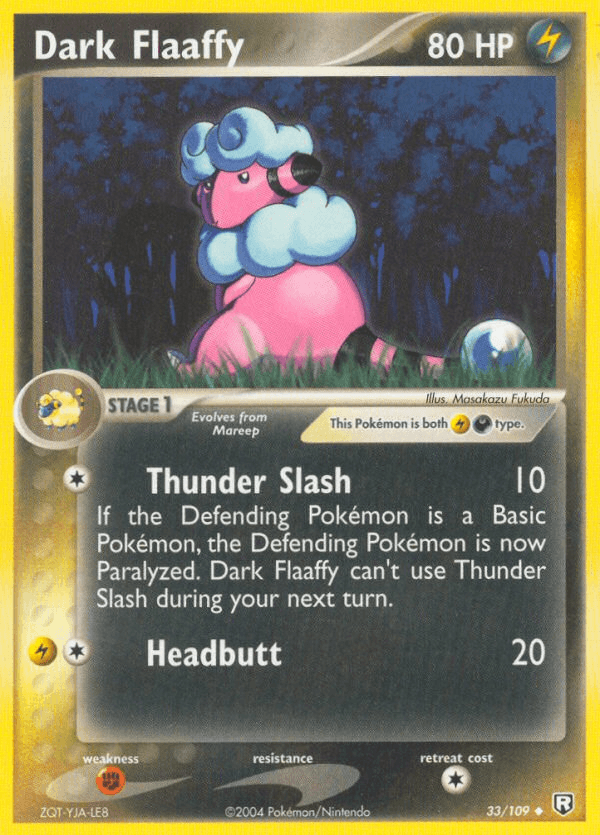 Dark Flaaffy — Team Rocket Returns #33