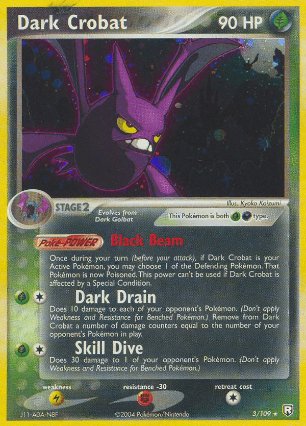Dark Crobat — Team Rocket Returns #3