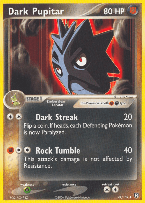 Dark Pupitar — Team Rocket Returns #41