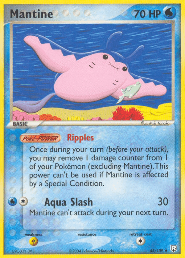 Mantine — Team Rocket Returns #45