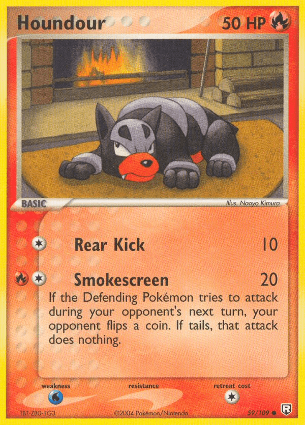Houndour — Team Rocket Returns #59