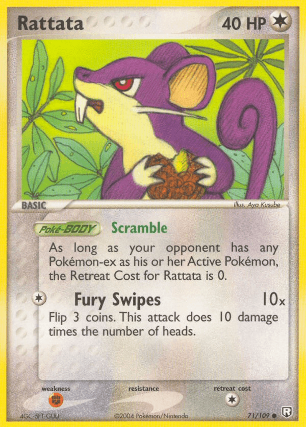 Rattata — Team Rocket Returns #71
