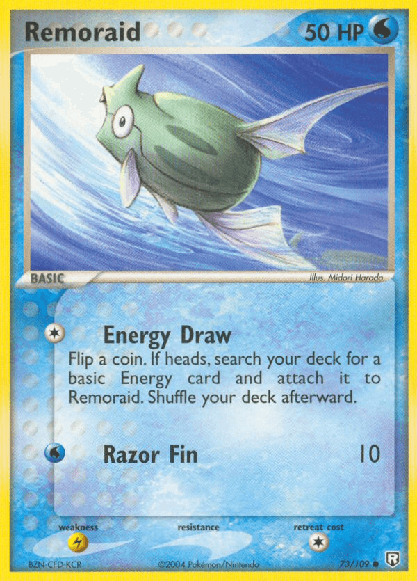 Remoraid — Team Rocket Returns #73