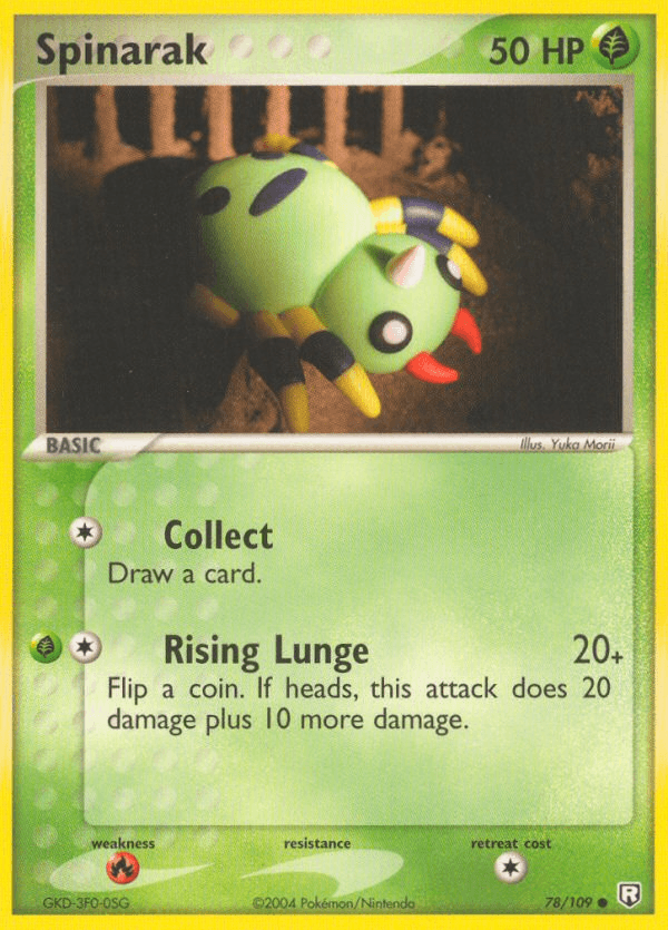 Spinarak — Team Rocket Returns #78