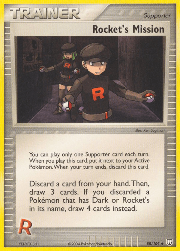 Rocket's Mission — Team Rocket Returns #88