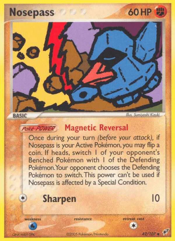 Nosepass — Deoxys #42