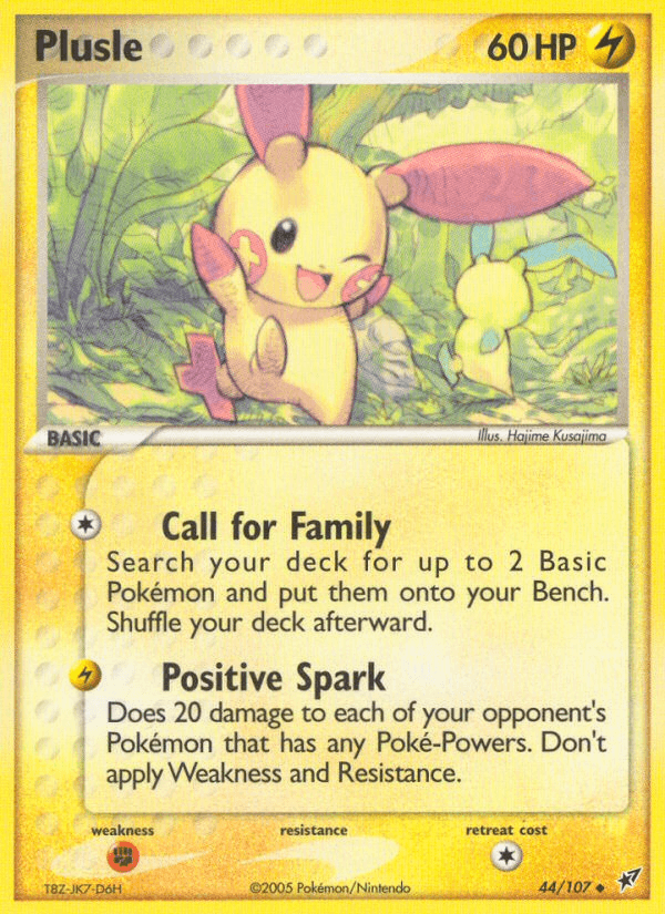 Plusle — Deoxys #44