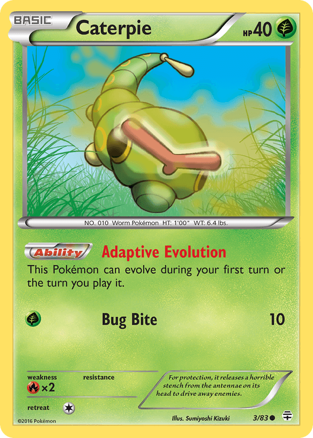 Caterpie — Generations #3
