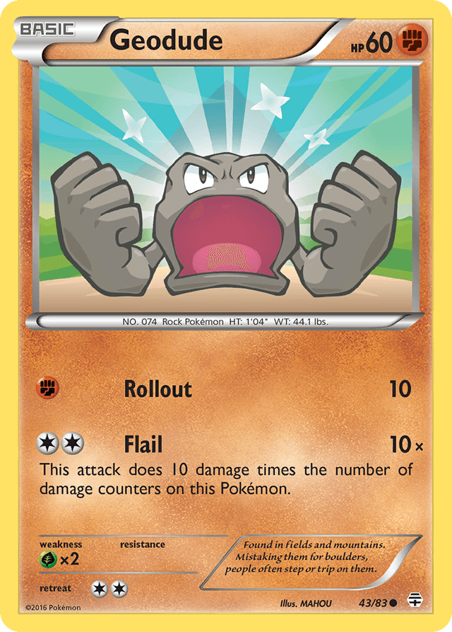 Geodude — Generations #43