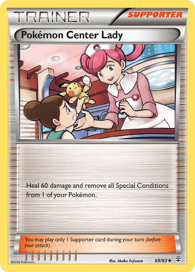 Pokémon Center Lady — Generations #68
