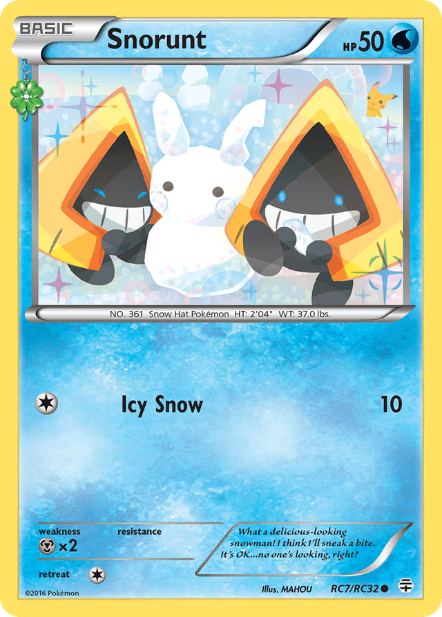 Snorunt — Generations #RC7