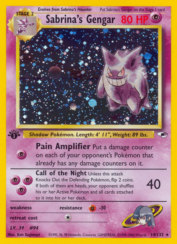 Sabrina's Gengar — Gym Heroes #14