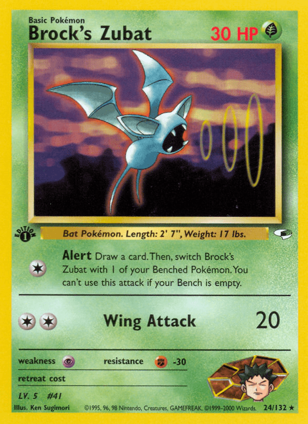 Brock's Zubat — Gym Heroes #24