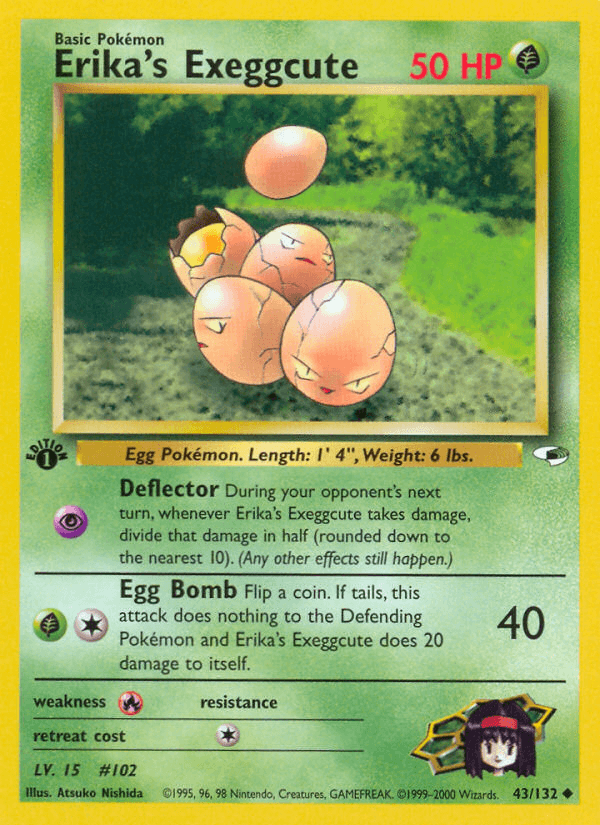 Erika's Exeggcute — Gym Heroes #43