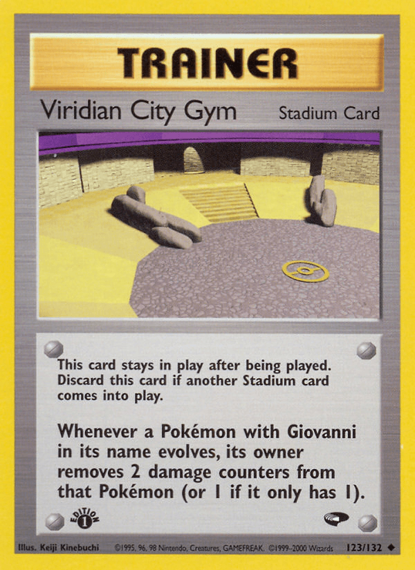 Viridian City Gym — Gym Challenge #123