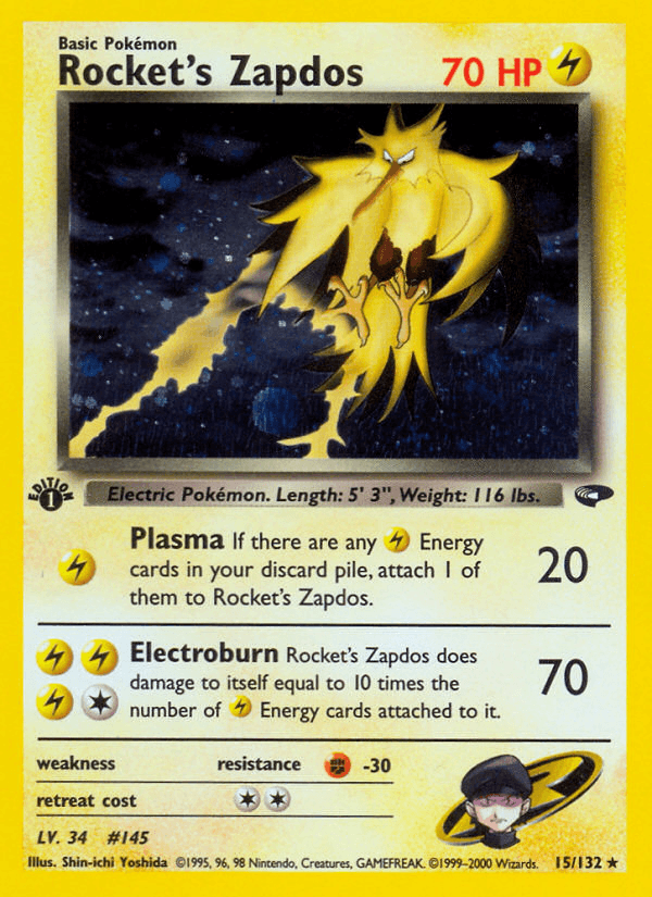 Rocket's Zapdos — Gym Challenge #15