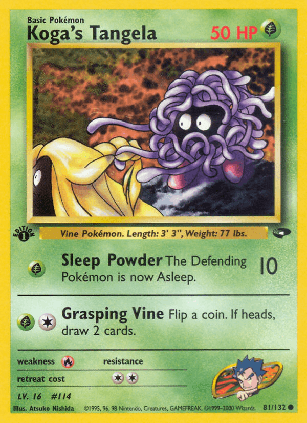 Koga's Tangela — Gym Challenge #81