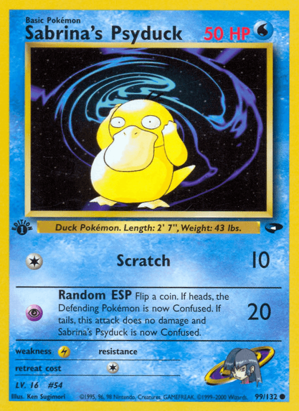 Sabrina's Psyduck — Gym Challenge #99