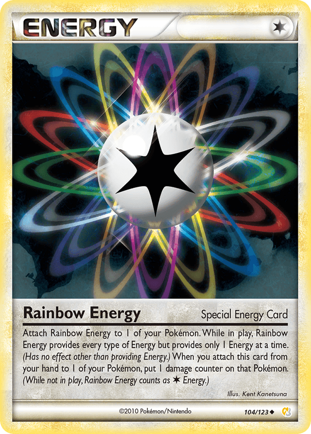 Rainbow Energy — HeartGold & SoulSilver #104
