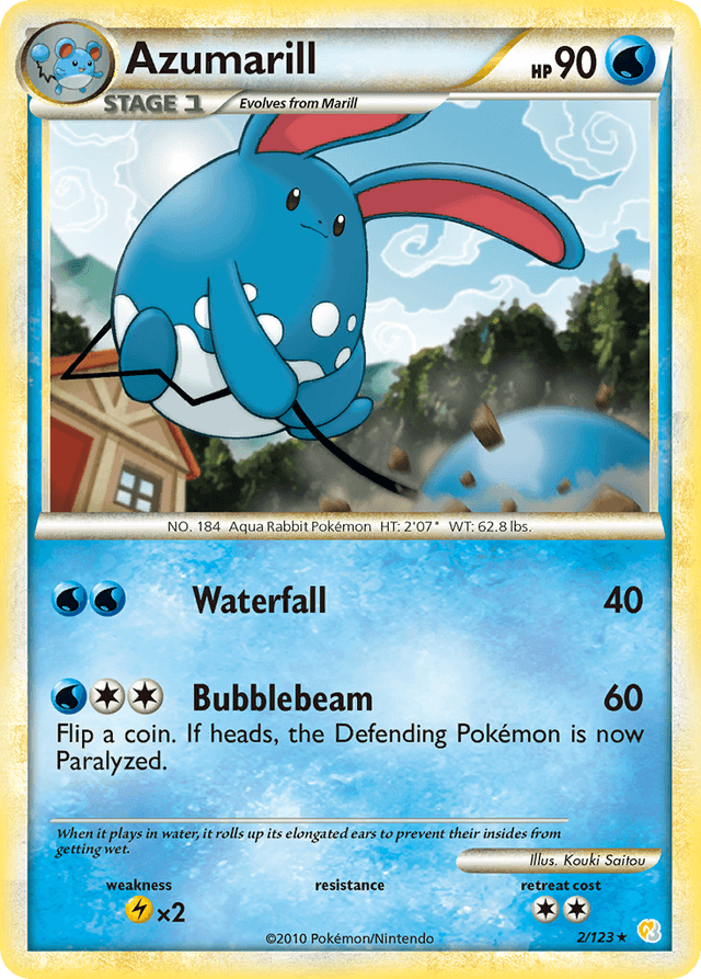 Azumarill — HeartGold & SoulSilver #2