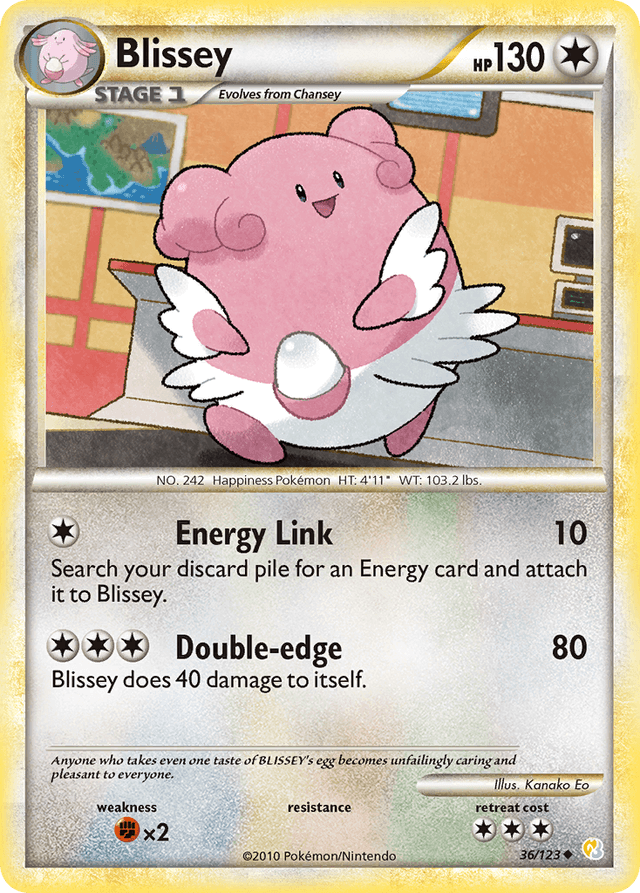 Blissey — HeartGold & SoulSilver #36