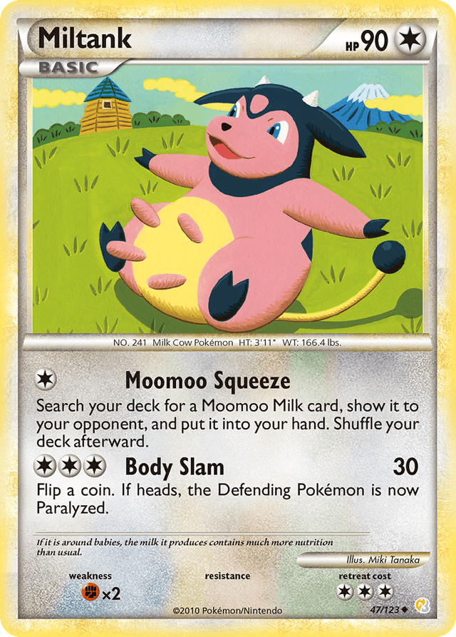 Miltank — HeartGold & SoulSilver #47
