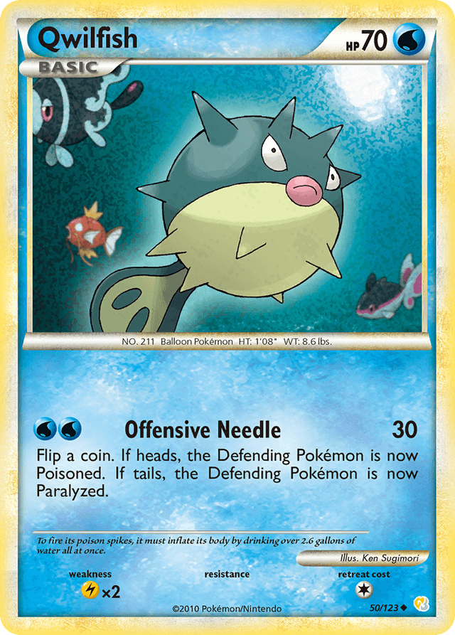 Qwilfish — HeartGold & SoulSilver #50