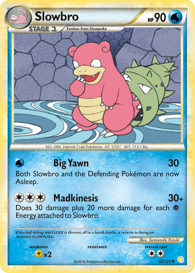 Slowbro — HeartGold & SoulSilver #52