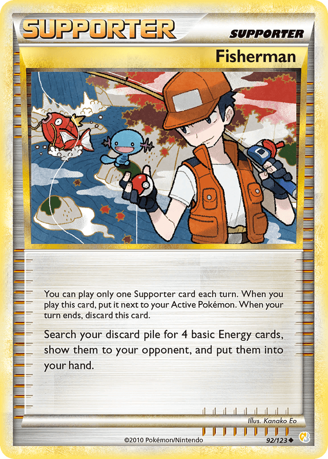 Fisherman — HeartGold & SoulSilver #92