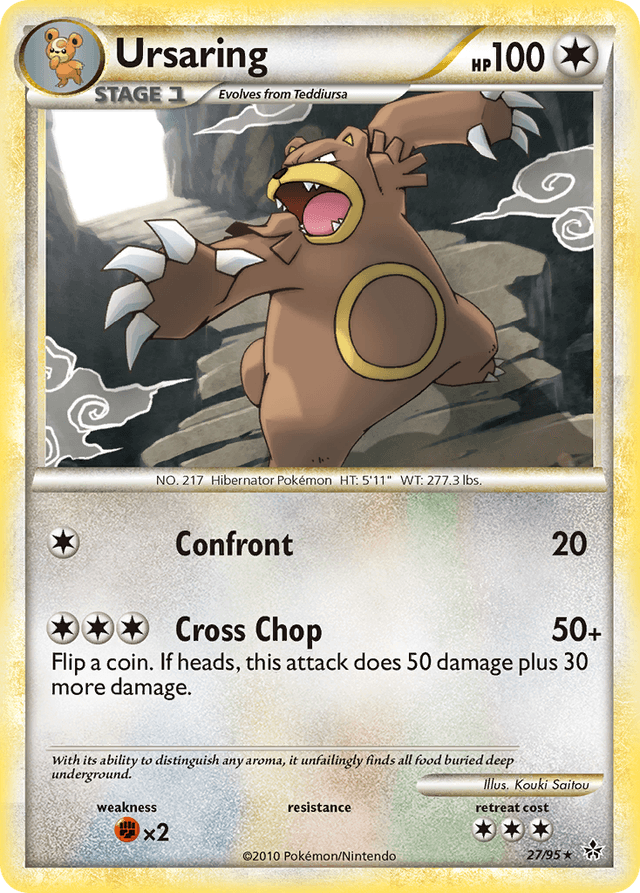 Ursaring — HS—Unleashed #27
