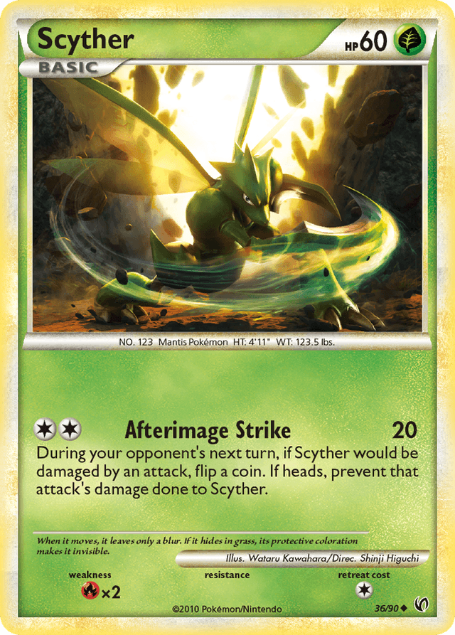Scyther — HS—Undaunted #36