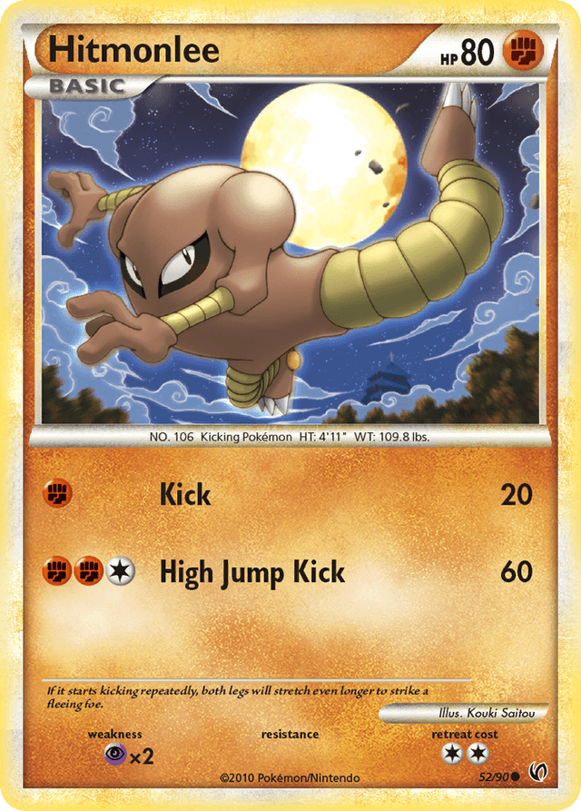 Hitmonlee — HS—Undaunted #52