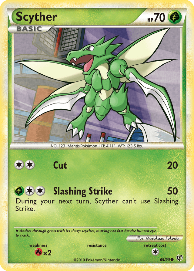 Scyther — HS—Undaunted #65