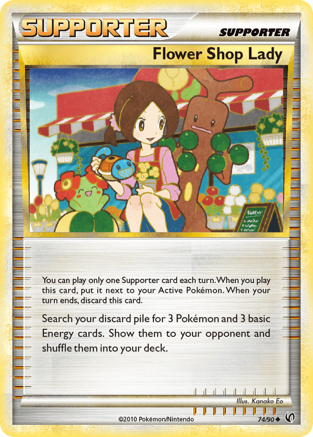 Flower Shop Lady — HS—Undaunted #74