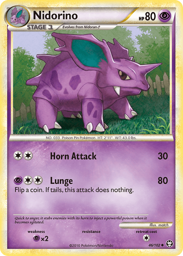 Nidorino — HS—Triumphant #46